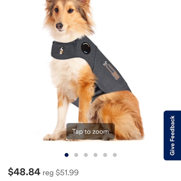 ThunderShirt Dog Anxiety Jacket - Gray - Size Large 🐶🐾 - Picture 2 of 6